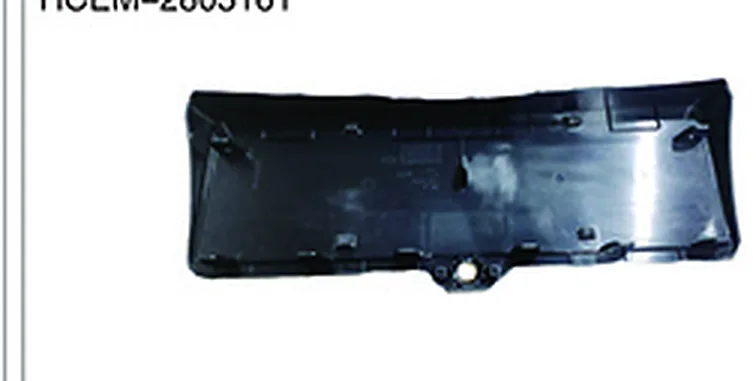 FRONT BUMPER LICENSE PLATE BRACKET