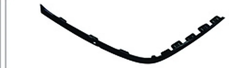 REAR BUMPER TRIM PART GLOSS BLACK