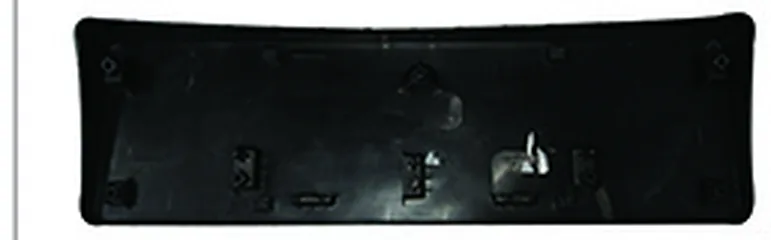FRONT BUMPER LICENSE PLATE MOUNT BRACKET
