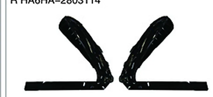 FRONT BUMPER AIR CURTAIN ORNAMENT