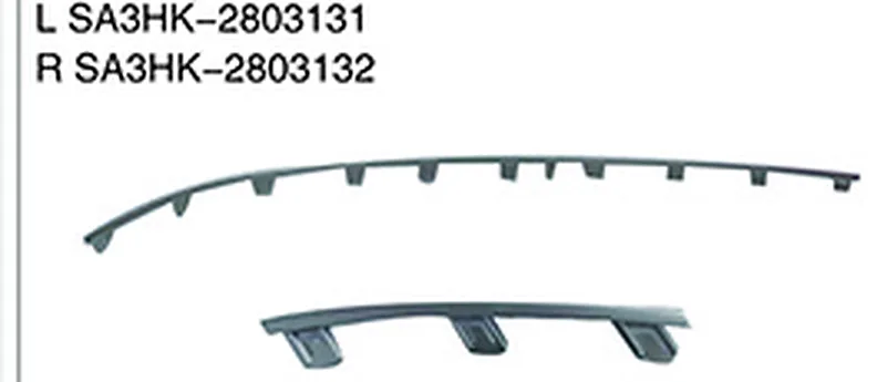 FRONT BUMPER TRIM MOLDING M
