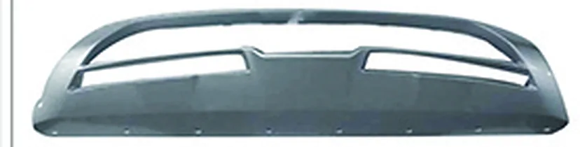 FRONT BUMPER LOWER SHIELD MATTE SILVER WHITE