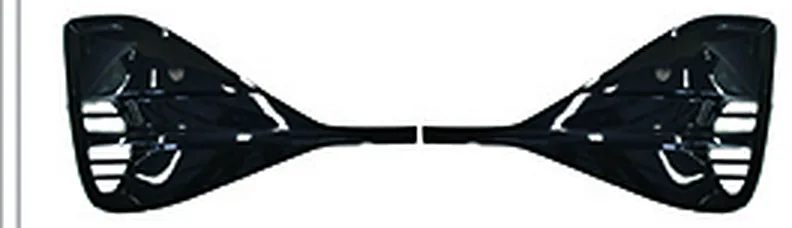 FFOG LAMP BEZEL GLOSS BLACK