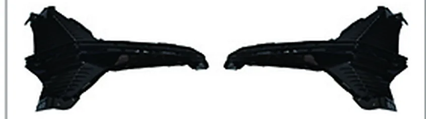 REAR BUMPER LOWER CHROME MOLDING